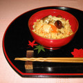 カナティーヌ's cooksnap of when they made もちっとほくほく♪甘栗と鶏のおこわ.