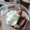 ぶーふぅ's cooksnap of when they made バレンタイン♡濃厚アーモンドチョコプリン.