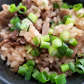クックDM45FA☆'s cooksnap of when they made 牛ごぼう炊き込みごはん.
