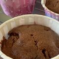 くまりぽ's cooksnap of when they made HMで簡単に☆ダブルチョコのカップケーキ.