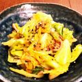 くろあび's cooksnap of when they made 春キャベツの塩辛炒め.
