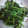 えーこ☆'s cooksnap of when they made 大人の味❤春菊の胡麻和え.