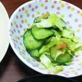 クックS3KLCL☆'s cooksnap of when they made キャベツときゅうりのサッパリ梅肉サラダ.