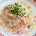 dimbula121's cooksnap of when they made 高級中華的な、カニあんかけチャーハン.