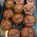 まさはるまま's cooksnap of when they made ホットケーキミックスdeチョコマフィン♪.