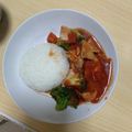☆せー☆'s cooksnap of when they made 簡単！鶏胸のトマト煮込みライス！.