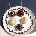 クック6BGDE1☆'s cooksnap of when they made 子供と作ろう！材料3つ★簡単ケーキポップ.