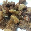 miya47's cooksnap of when they made コラーゲンたっぷり豚耳のから揚げ.