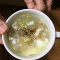 ごはんのじかん's cooksnap of when they made 余った卵白で☆卵スープ☆.