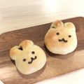 wana109's cooksnap of when they made うさぎちゃん♡あんパン.