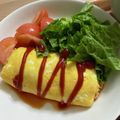 ながぴー♧'s cooksnap of when they made 木綿豆腐オムライス.