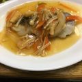 ゆきユキゆっきー's cooksnap of when they made カレイ(タラなどの白身)の中華あんかけ.