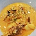 anyamu's cooksnap of when they made 地中海風、アンコウ帆立のトマトクリーム煮.