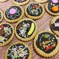 yuu＊maman♪'s cooksnap of when they made 簡単おしゃれ♡バレンタイン♡デコクッキー.