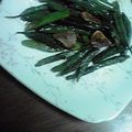 えび団子's cooksnap of when they made いんげんのペペロンチーノ風.