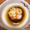 なか祥's cooksnap of when they made 椎茸海老しんじょ*和風あんかけ*.