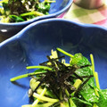 tonntanuki's cooksnap of when they made わさびの新芽のお浸し.
