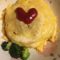 かずみ0125's cooksnap of when they made とろとろ卵のコツ＊半熟オムライス♪.