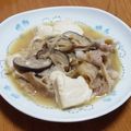 msft5632's cooksnap of when they made 豚肉で肉豆腐.