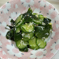 みにおんたぬき's cooksnap of when they made 中華風？ワカメと胡瓜の酢の物.