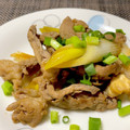 いくらこ○'s cooksnap of when they made 簡単メイン♪長ネギと豚肉の甘辛炒め煮〜☆.