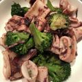 クックAB781E☆'s cooksnap of when they made ヤリイカとブロッコリーのバター醤油炒め.