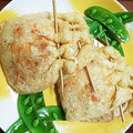 おろくにける's cooksnap of when they made キムチ納豆の油揚げ挟み焼き♪.