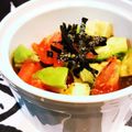 とこきち's cooksnap of when they made わさび醤油ドレのアボカドとトマトサラダ。.