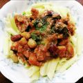 よよっち♪'s cooksnap of when they made 鉄分＆繊維♪レバーと牛蒡のチリビーンズ風.