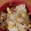 カクヨ's cooksnap of when they made ブロッコリーとベーコンの炒めご飯.
