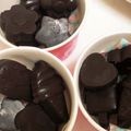 ∞らら∞'s cooksnap of when they made バレンタイン☆短時間☆型抜クランチチョコ.