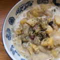 masa0508's cooksnap of when they made 白菜きのことウインナーの粒マスクリーム煮.