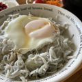 ゆいランラン's cooksnap of when they made たっぷりしらすの目玉焼き☆.