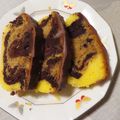 よちりん's cooksnap of when they made チョコがトロける♡マーブルパウンドケーキ.