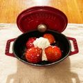 ホットマロンラテ's cooksnap of when they made STAUBでフォンダンショコラ.