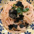わたるんママ's cooksnap of when they made お家ランチ♡濃厚明太子クリームパスタ.