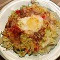 2michi's cooksnap of when they made 京都ベタ焼き風、ヘルシーキャベツ焼き.