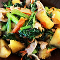 ゆっきい９'s cooksnap of when they made 豚こま肉とサツマイモの甘辛炒め.