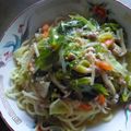 まりゆりひろこ's cooksnap of when they made 五目あんかけラーメン♪簡単野菜豚肉スープ.