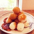 りえ☆キッチン's cooksnap of when they made ○みたらし団子-だんごの粉で○.