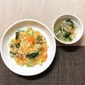 sAix59's cooksnap of when they made 幼児食☆小松菜しらす炒飯.