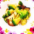 かわゆう1211's cooksnap of when they made しいたけとブロッコリーのバター醤油炒め.