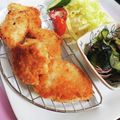 ☆はなちゃん☆☆'s cooksnap of when they made とりムネ肉揚げ.