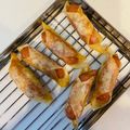 04eri08's cooksnap of when they made 餃子の皮で＊おつまみウインナー.