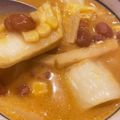 まなんちゅ0603's cooksnap of when they made トウモロコシがご飯代わりのイエローカレー.