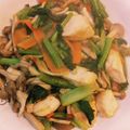 ancopicco6's cooksnap of when they made 鶏小松菜のビタミン中華炒め♪簡単食養生.