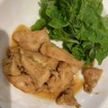 RT☆ママ's cooksnap of when they made 鶏胸肉の醤油麹しょうが焼き.
