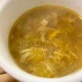 MULA's cooksnap of when they made カレーリメイク♪カレー卵スープ♪.