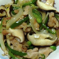 じゃりてん's cooksnap of when they made 豚肉ピーマン玉ねぎ椎茸の中華炒め.