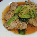 クックVOY1Q3☆'s cooksnap of when they made 鶏モモ肉と青梗菜の中華炒め.
